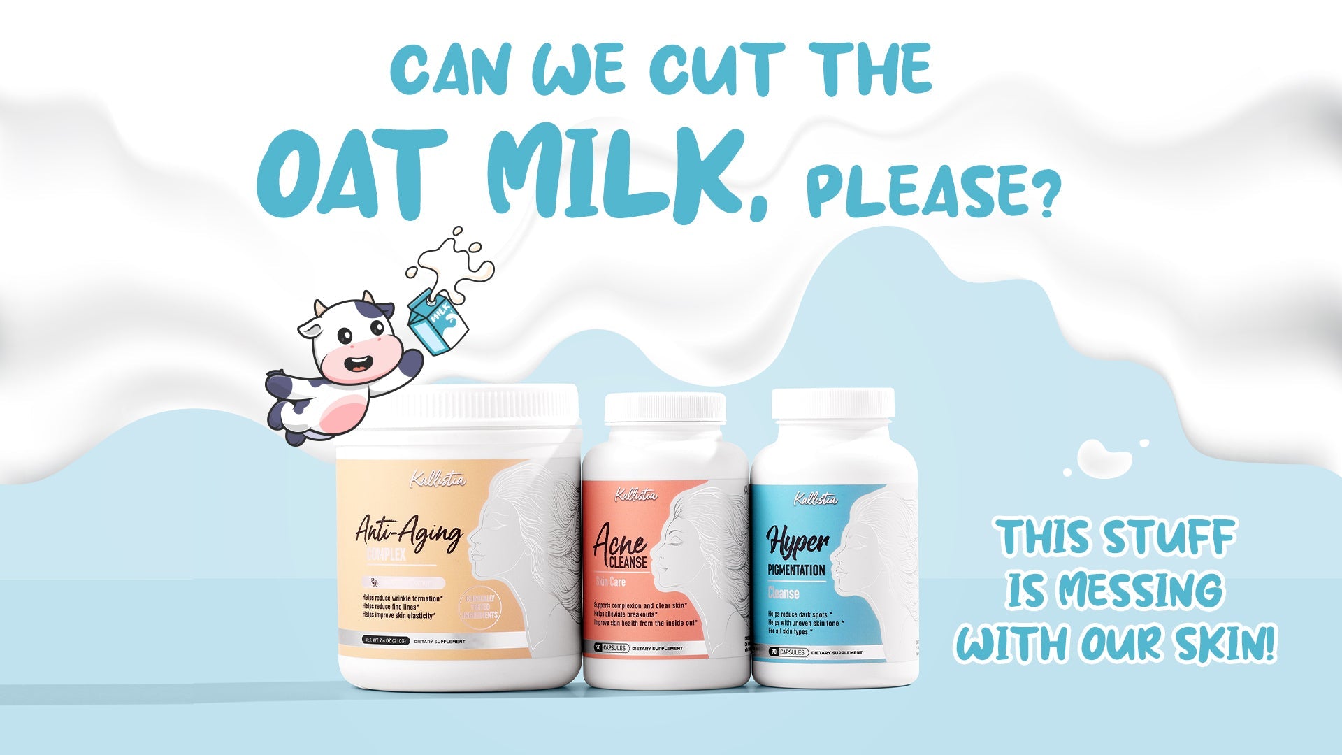 Can we cut the oat milk, please?