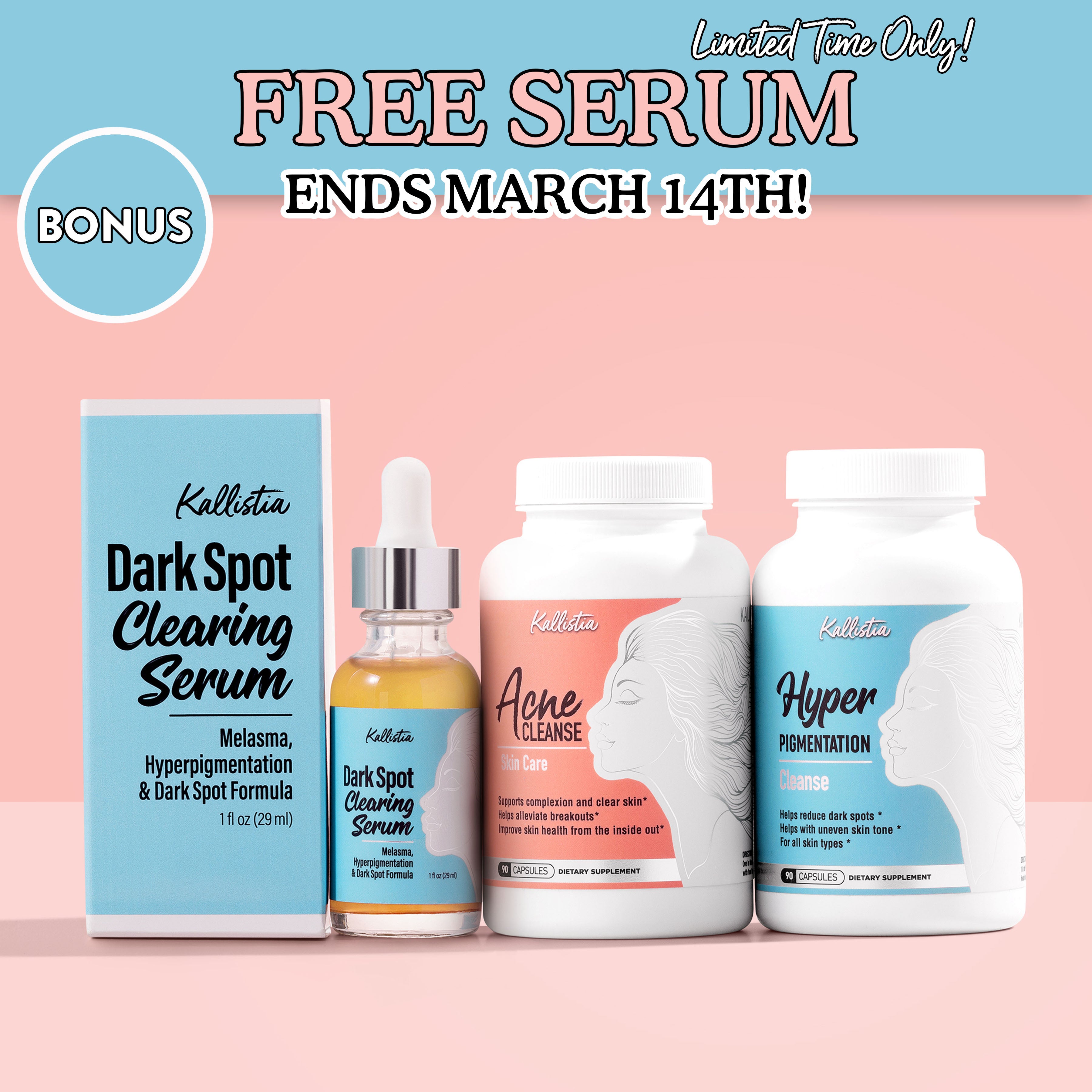 Clear Complexion Kit + Free Serum OFFER