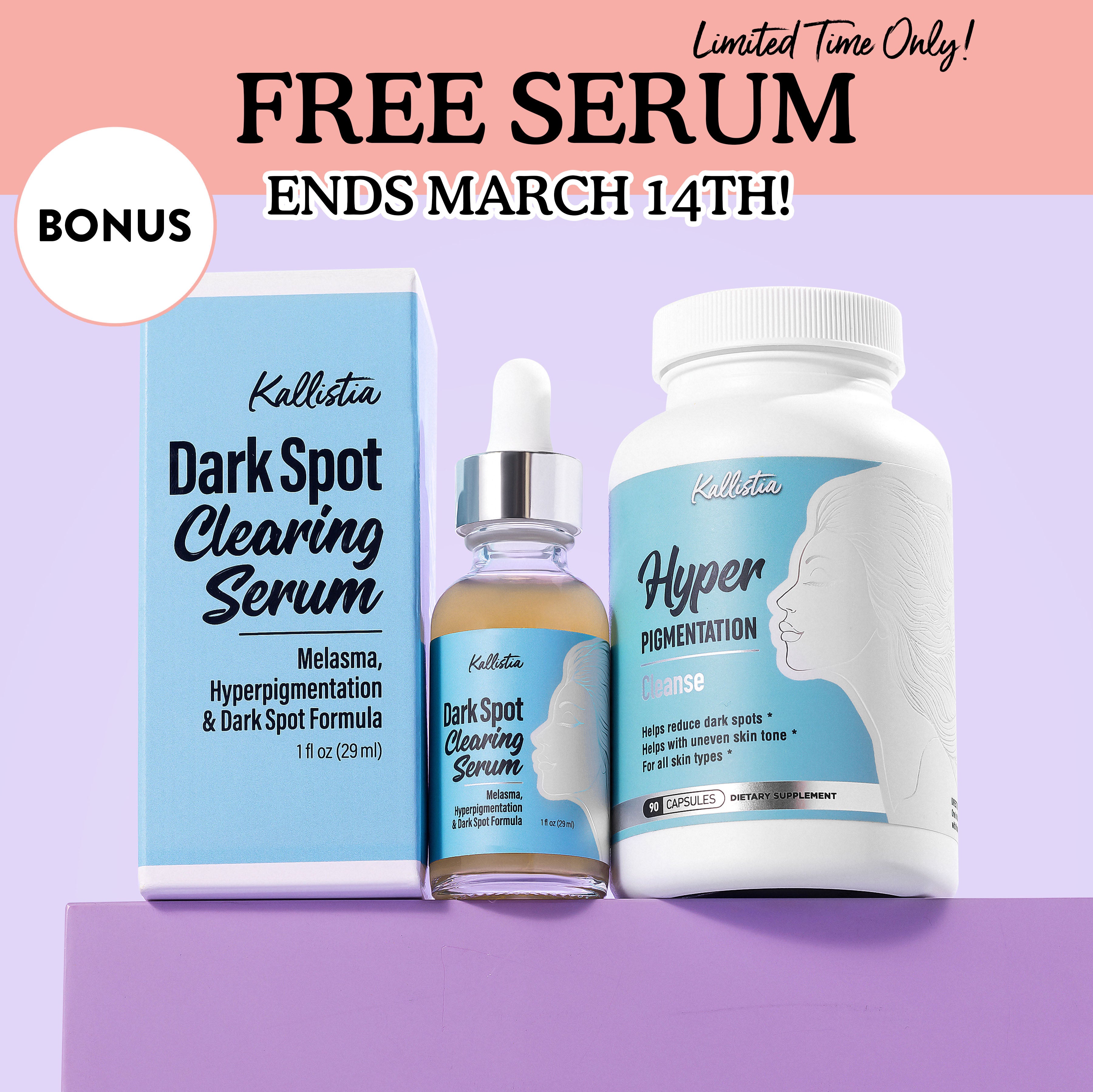 Hyperpigmentation Cleanse + Free Dark Spot Serum Kit!